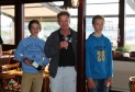 "Noordwind" Roy met jeugdbemanning Michiel en Hannes